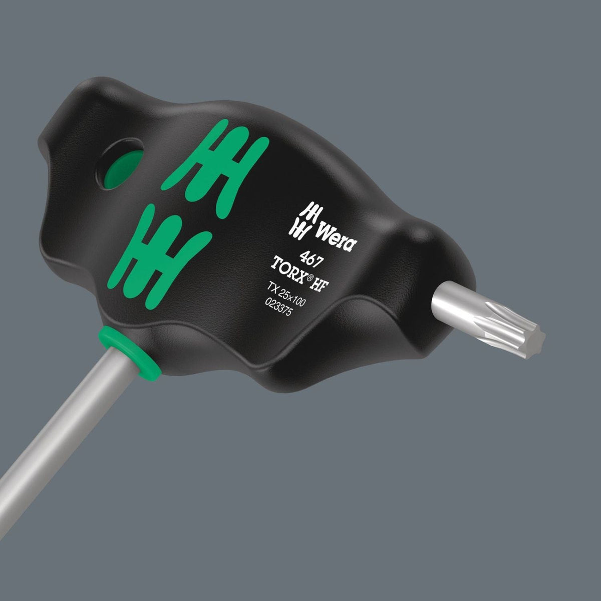 Wera 467 Torx Hf T-Handle Screwdriver With Holding Function, Torx 10x100-mm.