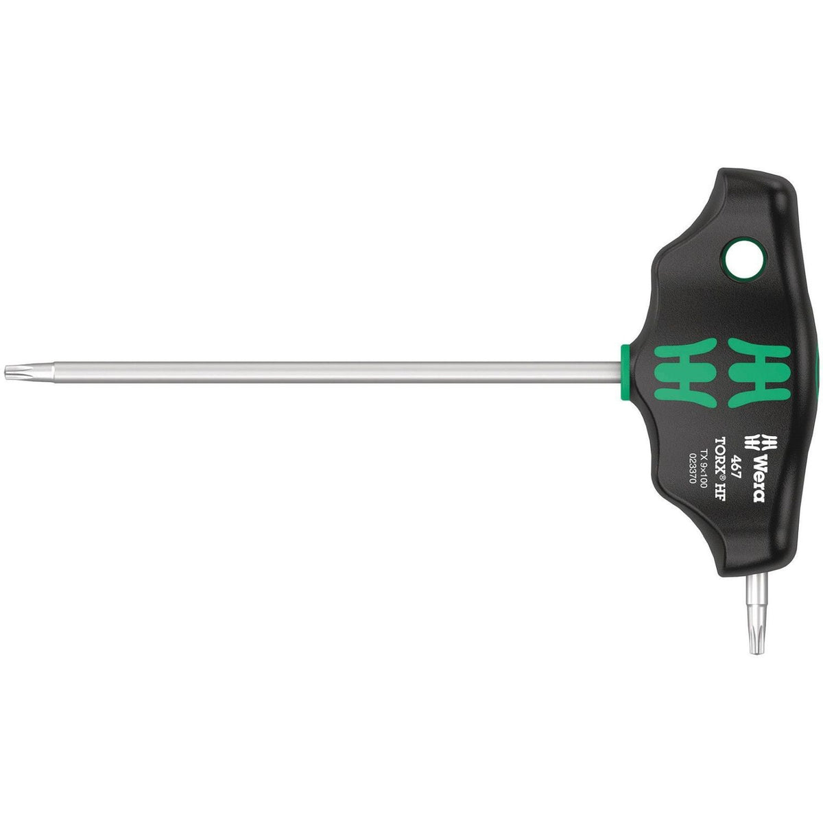 Wera 467 Torx Hf T-Handle Screwdriver With Holding Function, Torx 15x100-mm.