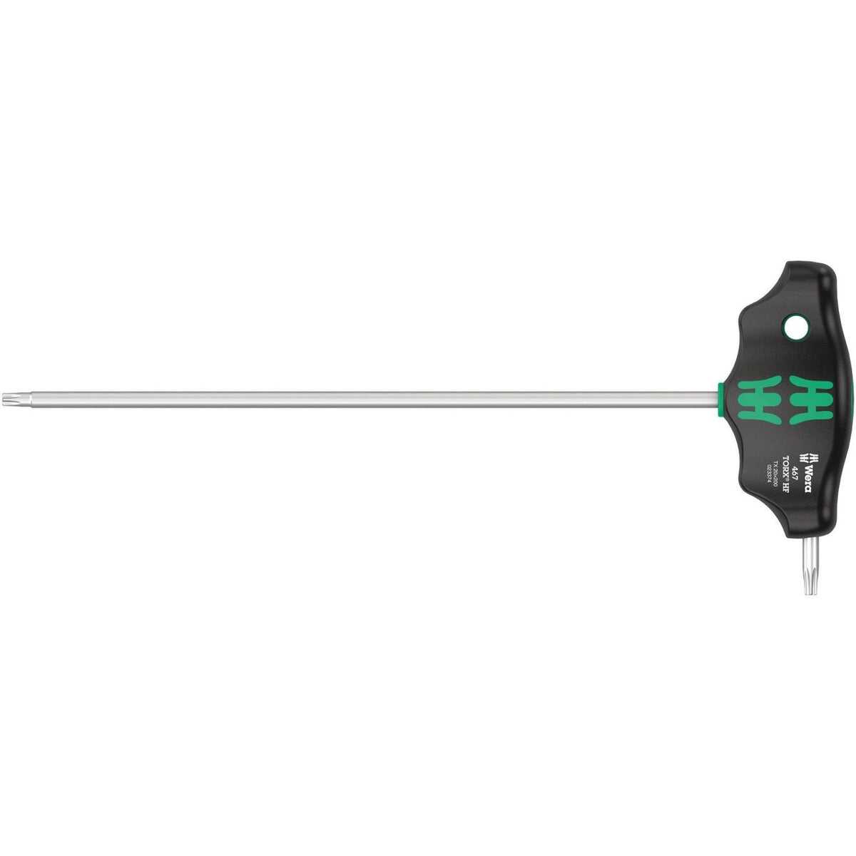Wera 467 Torx Hf T-Handle Screwdriver With Holding Function, Torx 20x200-mm.