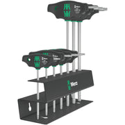 Wera 467/7 Torx Hf Set 2 Screwdriver Set T-Handle Torx Screwdrivers With Holding Function, 7-Pieces