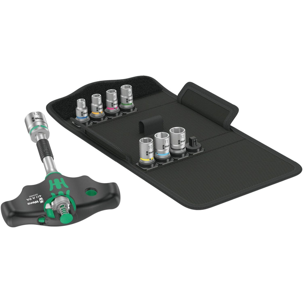 Wera Kraftform Kompakt 400 Ra Set 2, 9-Pieces
