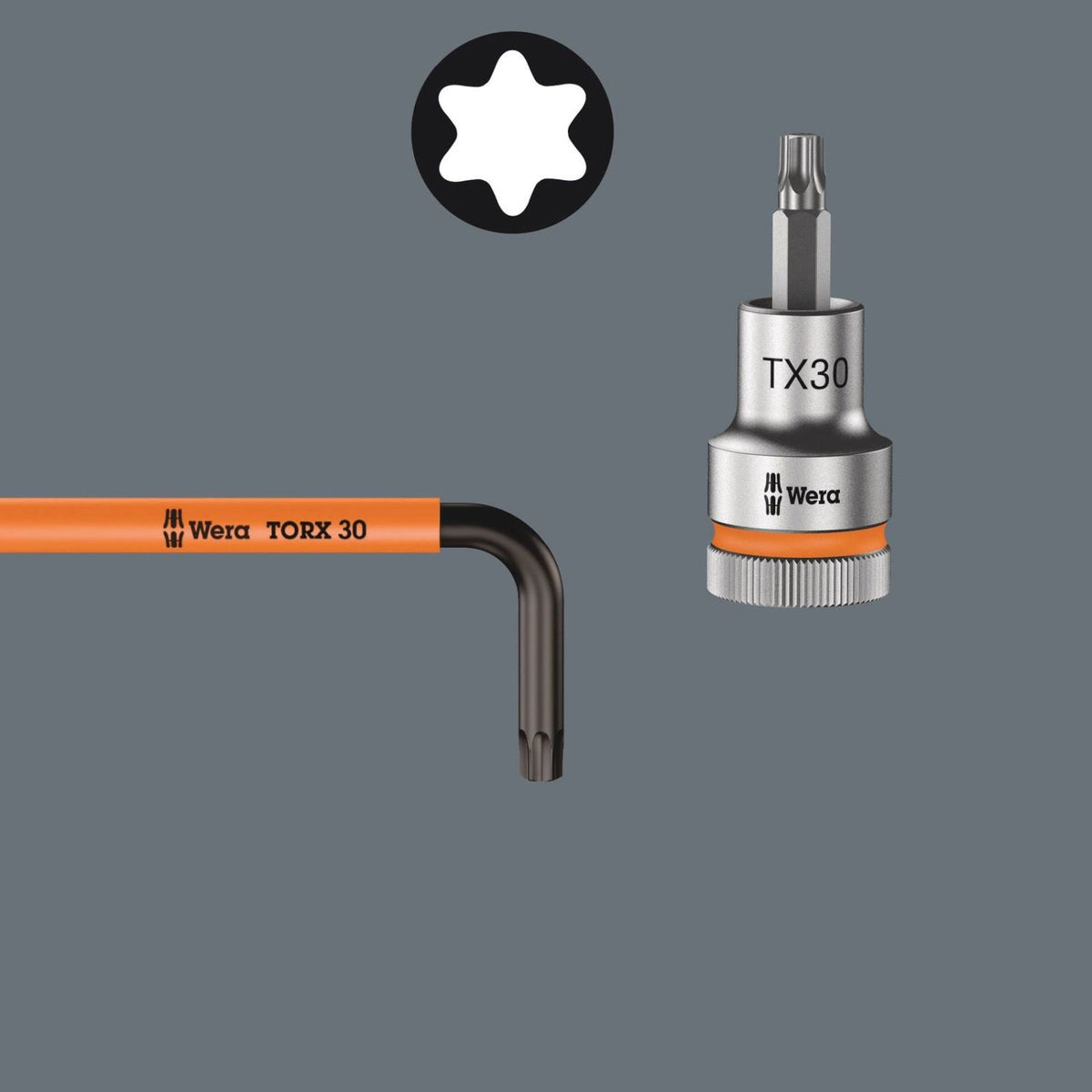 Wera 967 Sl Torx Hf L-Key Multicolour With Holding Function, Torx 10x85-mm.
