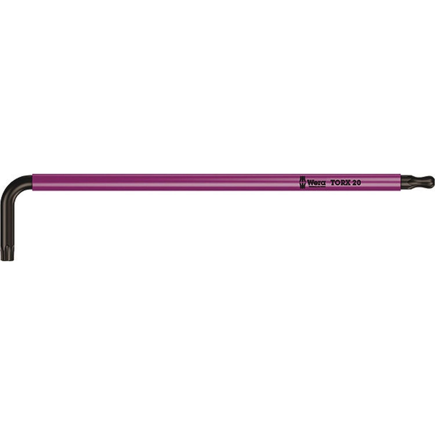 Wera 967 Spkl Torx Bo L-Key Multicolour, Torx 9x79-mm.
