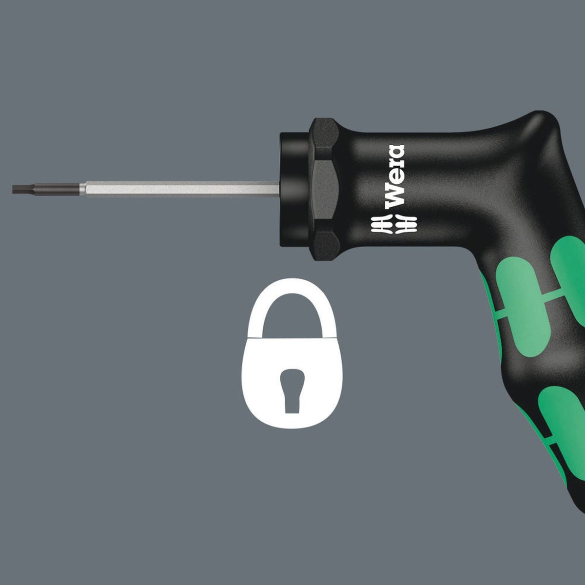 Wera 300 Hex Torque-indicator, Pistol Handle, 4-mm.x5.0 Nm