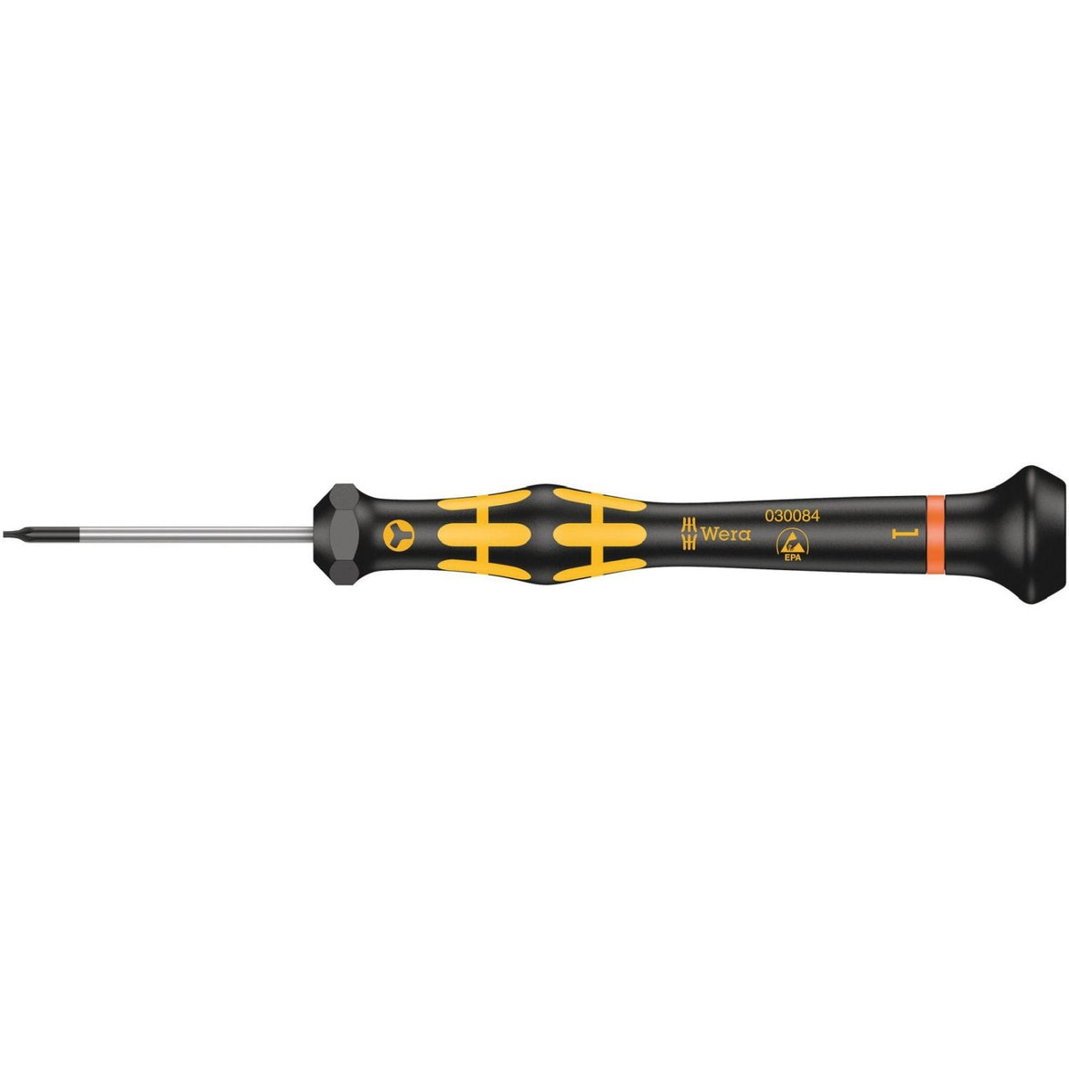 Wera 1572 Esd Kraftform Micro Screwdriver For Microstix Screws, 1x40-mm.