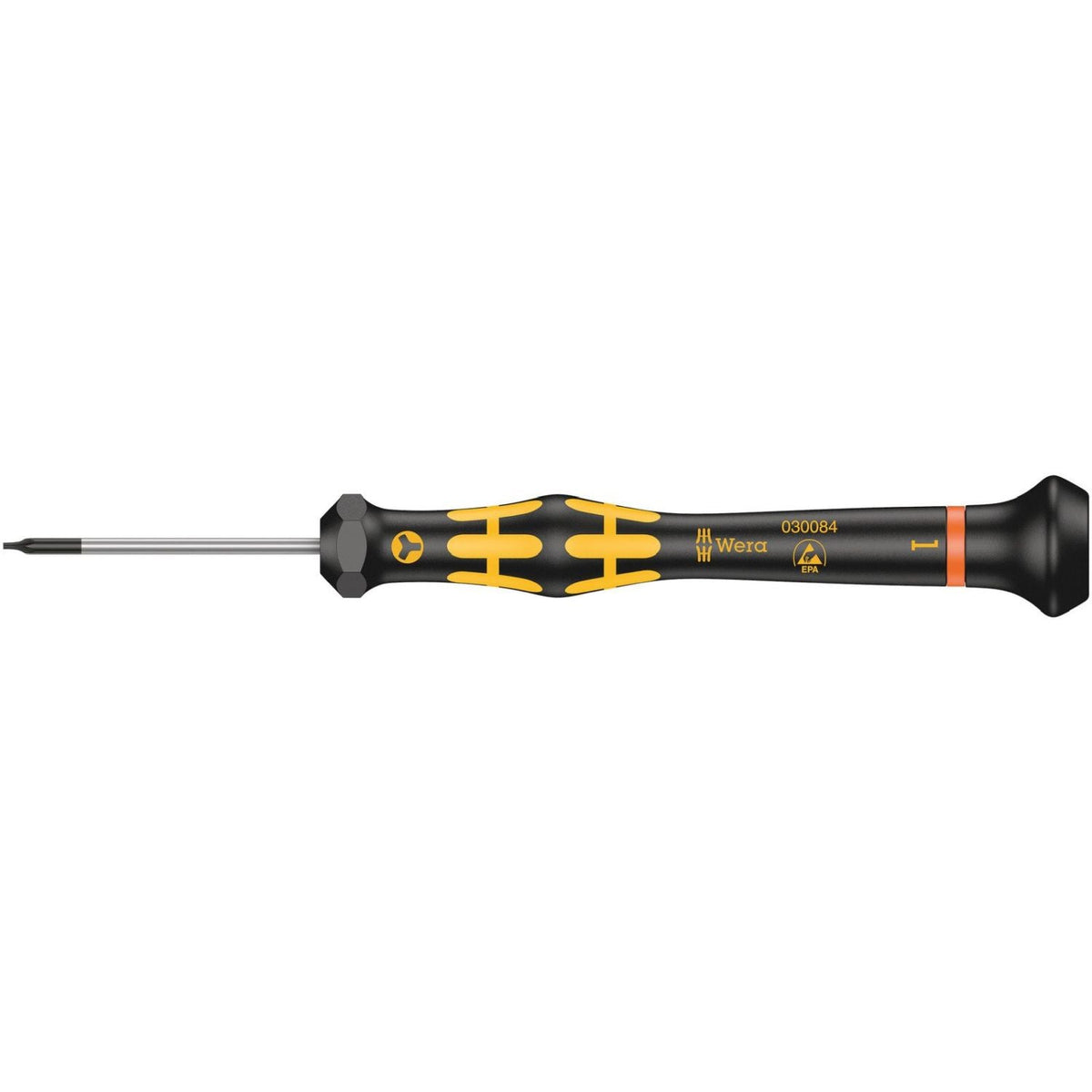 Wera 1572 Esd Kraftform Micro Screwdriver For Microstix Screws, 1x40-mm.