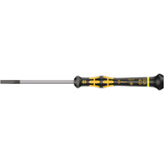 Wera 1578 A Esd Kraftform Micro Screwdriver For Slotted Screws, 0.80x4x80-mm.