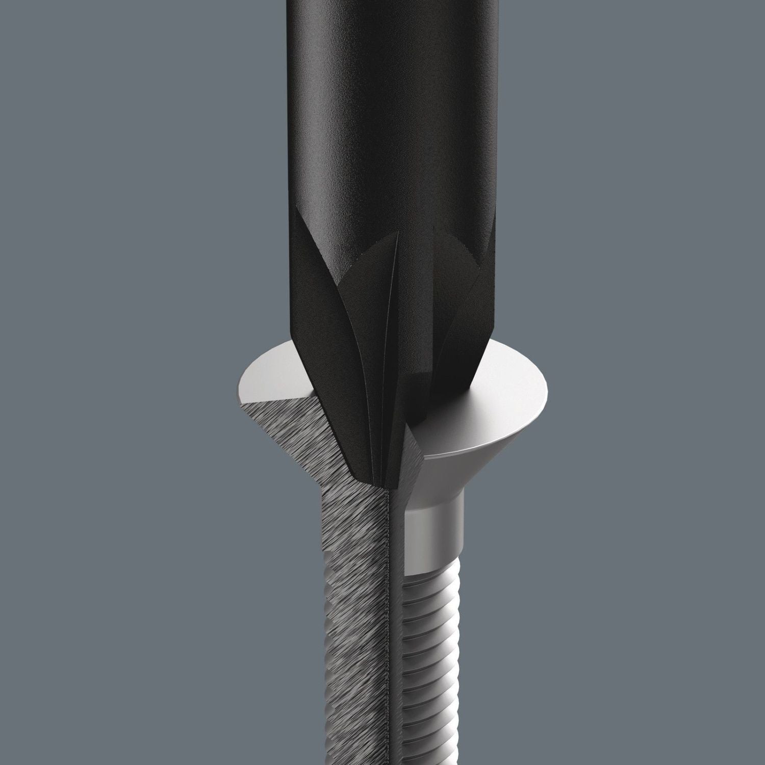 Wera 1555 Pz Esd Kraftform Micro Screwdriver For Pozidriv Screws, Pz 1x80-mm.