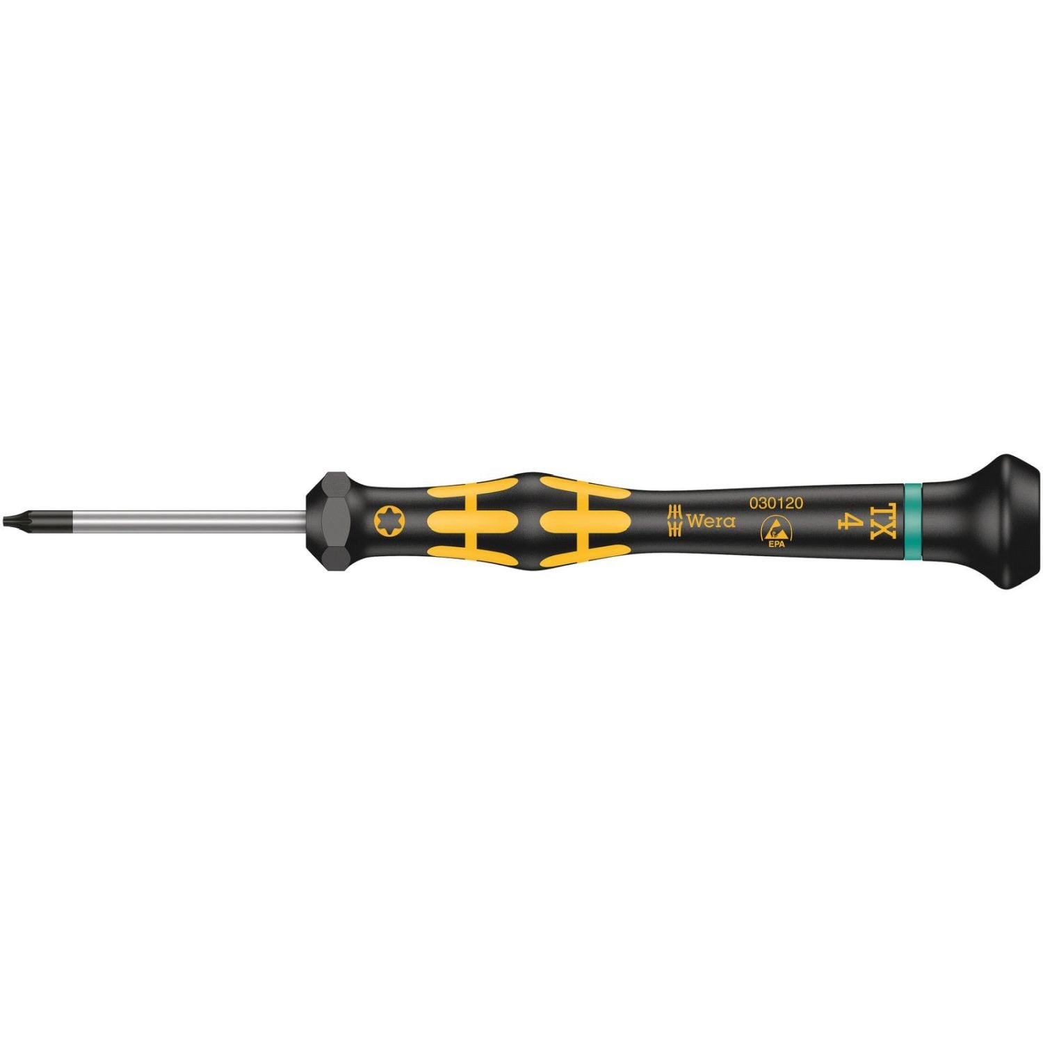 Wera 1567 Torx Esd Kraftform Micro Screwdriver For Torx Screws, Torx 4x40-mm.