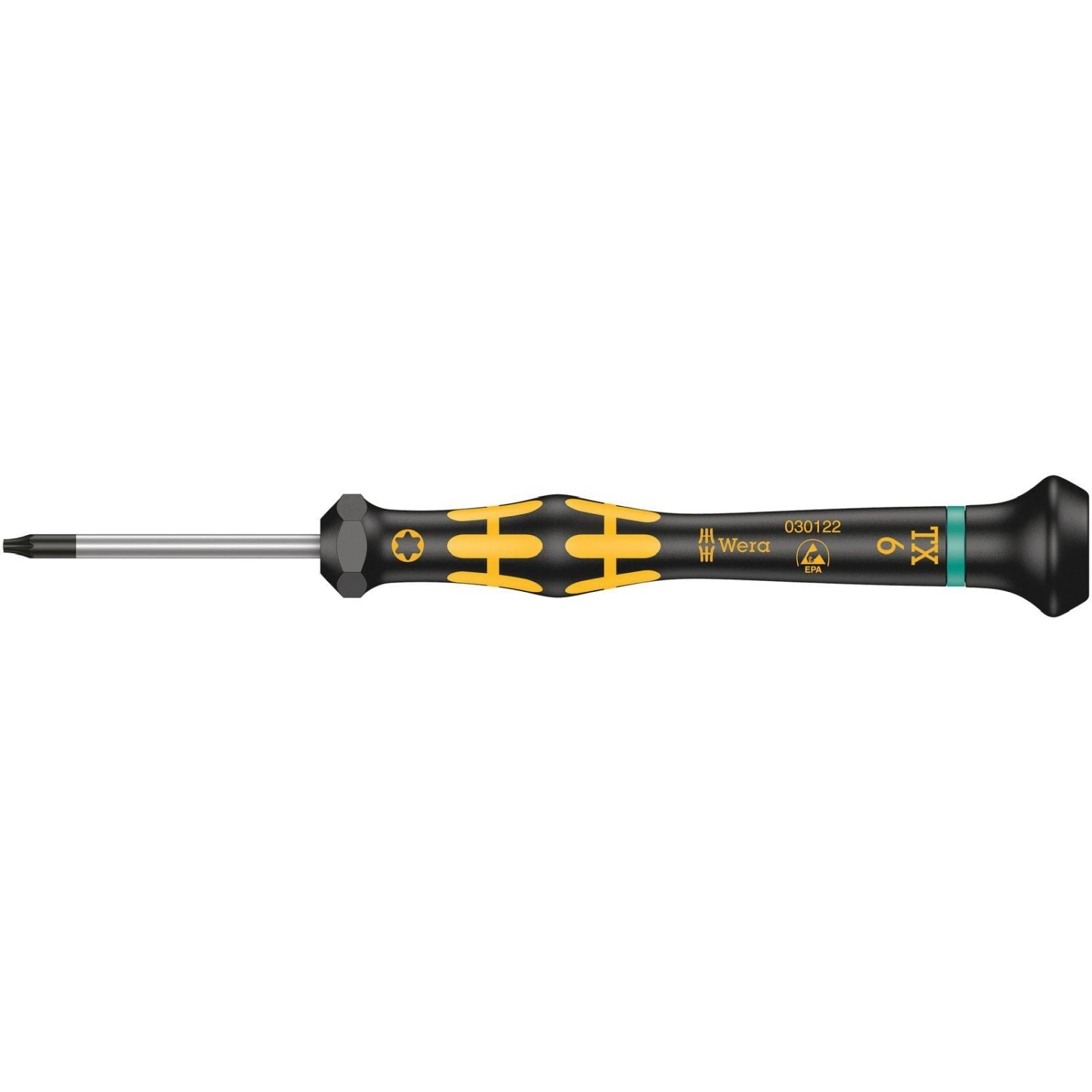 Wera 1567 Torx Esd Kraftform Micro Screwdriver For Torx Screws, Torx 6x40-mm.