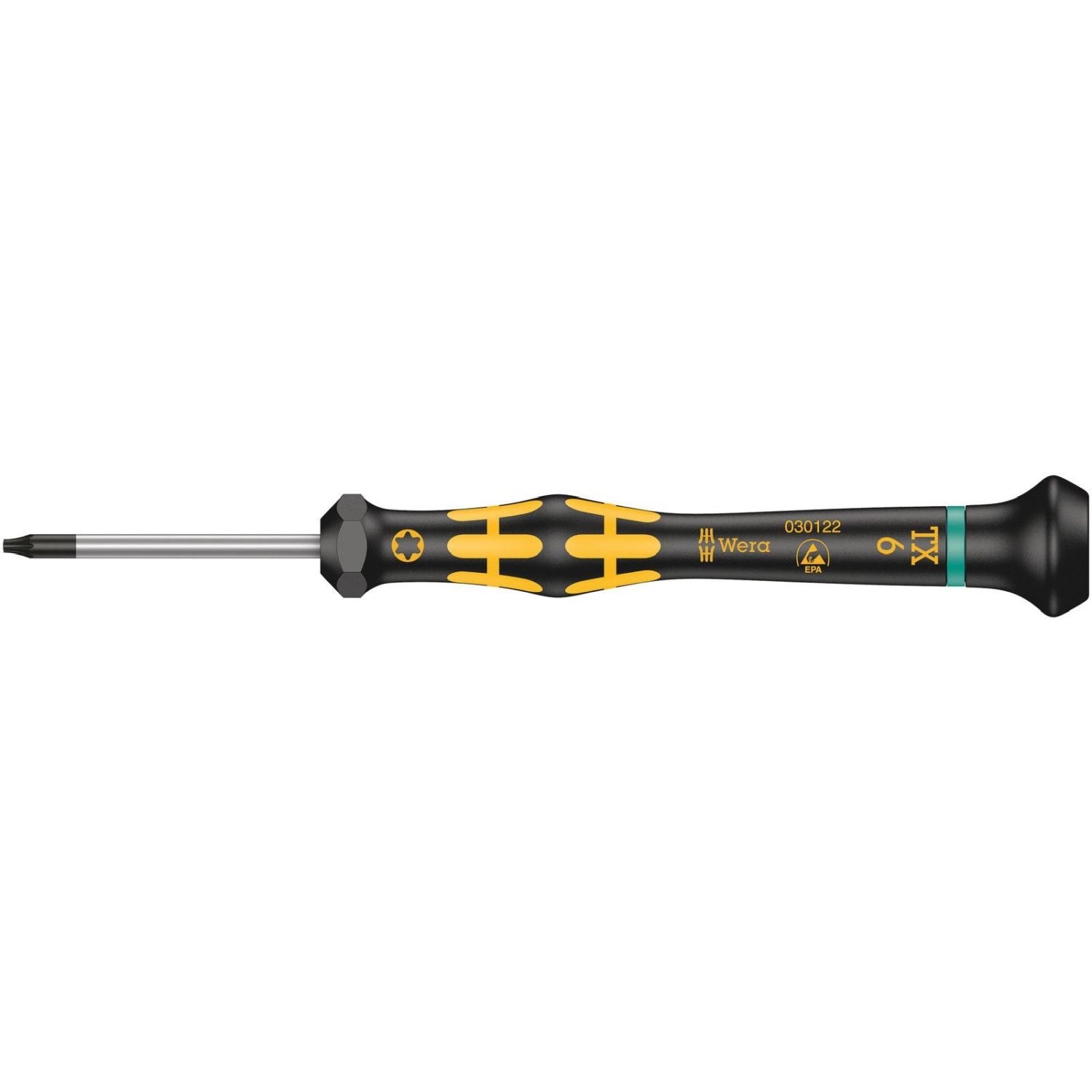 Wera 1567 Torx Esd Kraftform Micro Screwdriver For Torx Screws, Torx 6x40-mm.