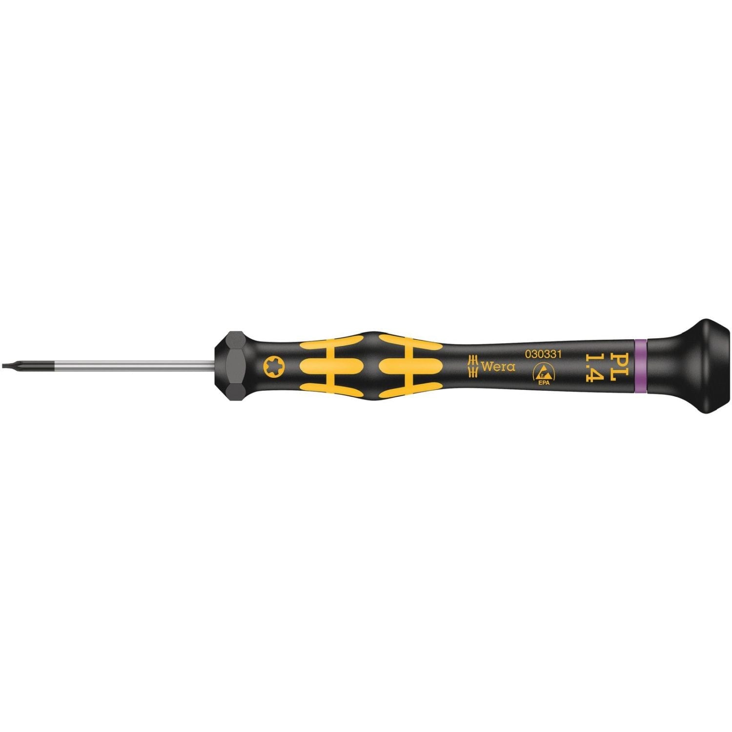 Wera 1573 Pentalobe Esd Kraftform Micro Screwdriver, Pl 1.4x40-mm.