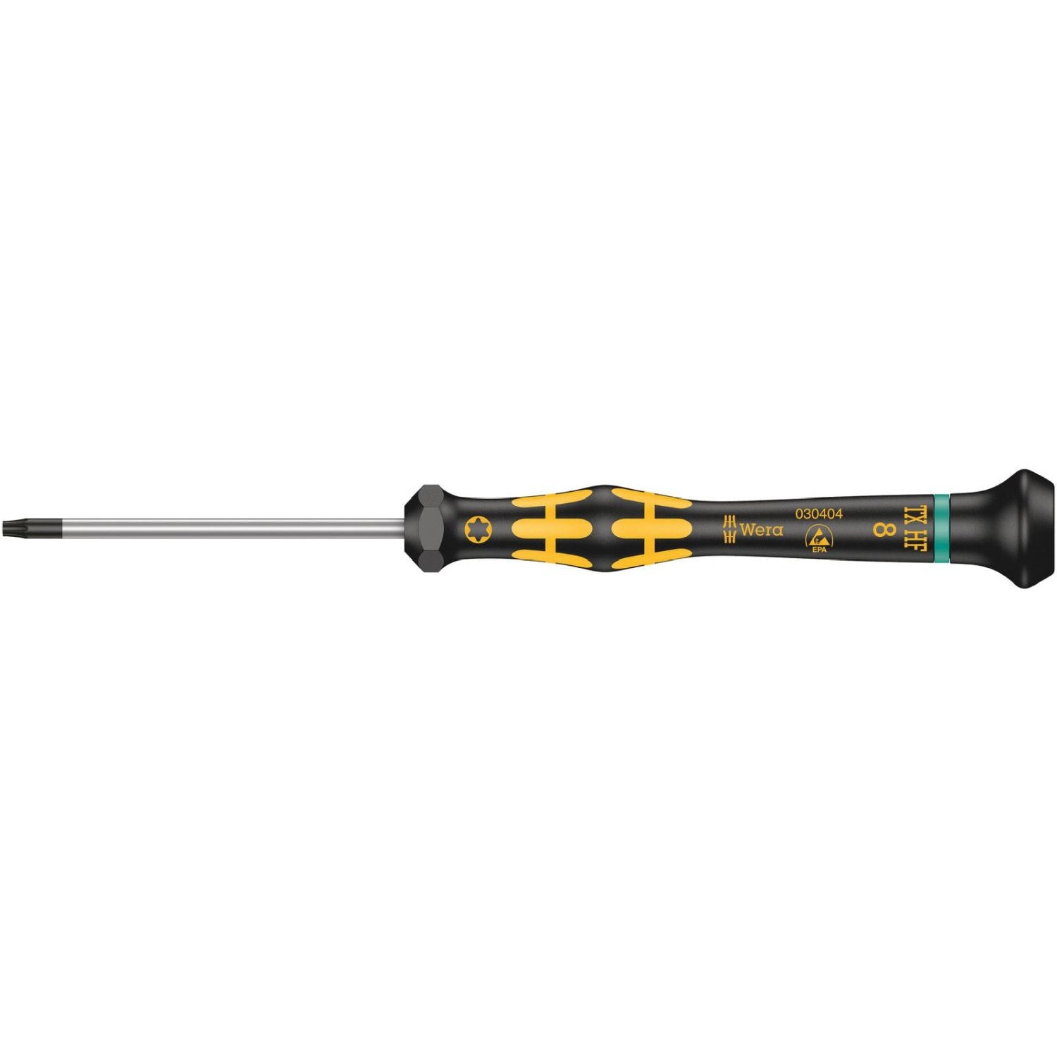 Wera 1567 Torx Hf Esd Kraftform Micro Screwdriver With Holding Function For Torx Screws, Torx 6x40-mm.