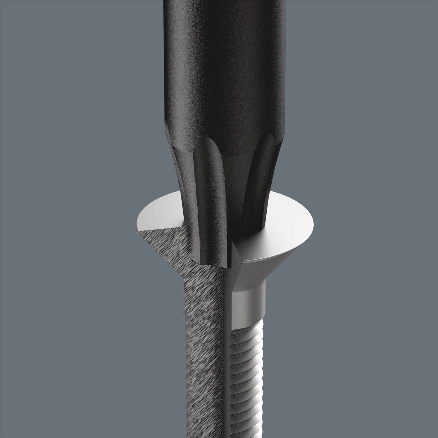 Wera 1567 Torx Hf Esd Kraftform Micro Screwdriver With Holding Function For Torx Screws, Torx 8x60-mm.