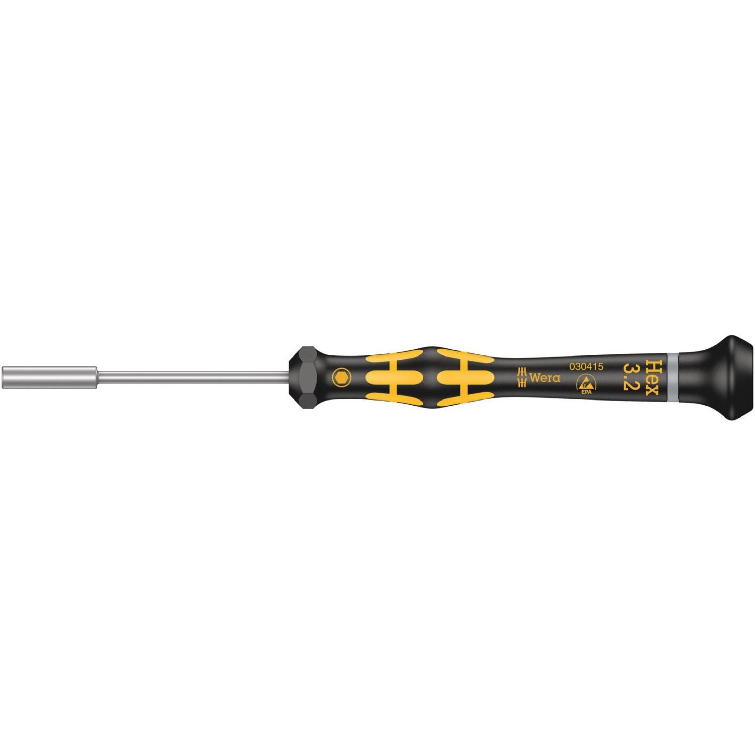 Wera 1569 Esd Nutdriver Kraftform Micro, 3.2x60-mm.