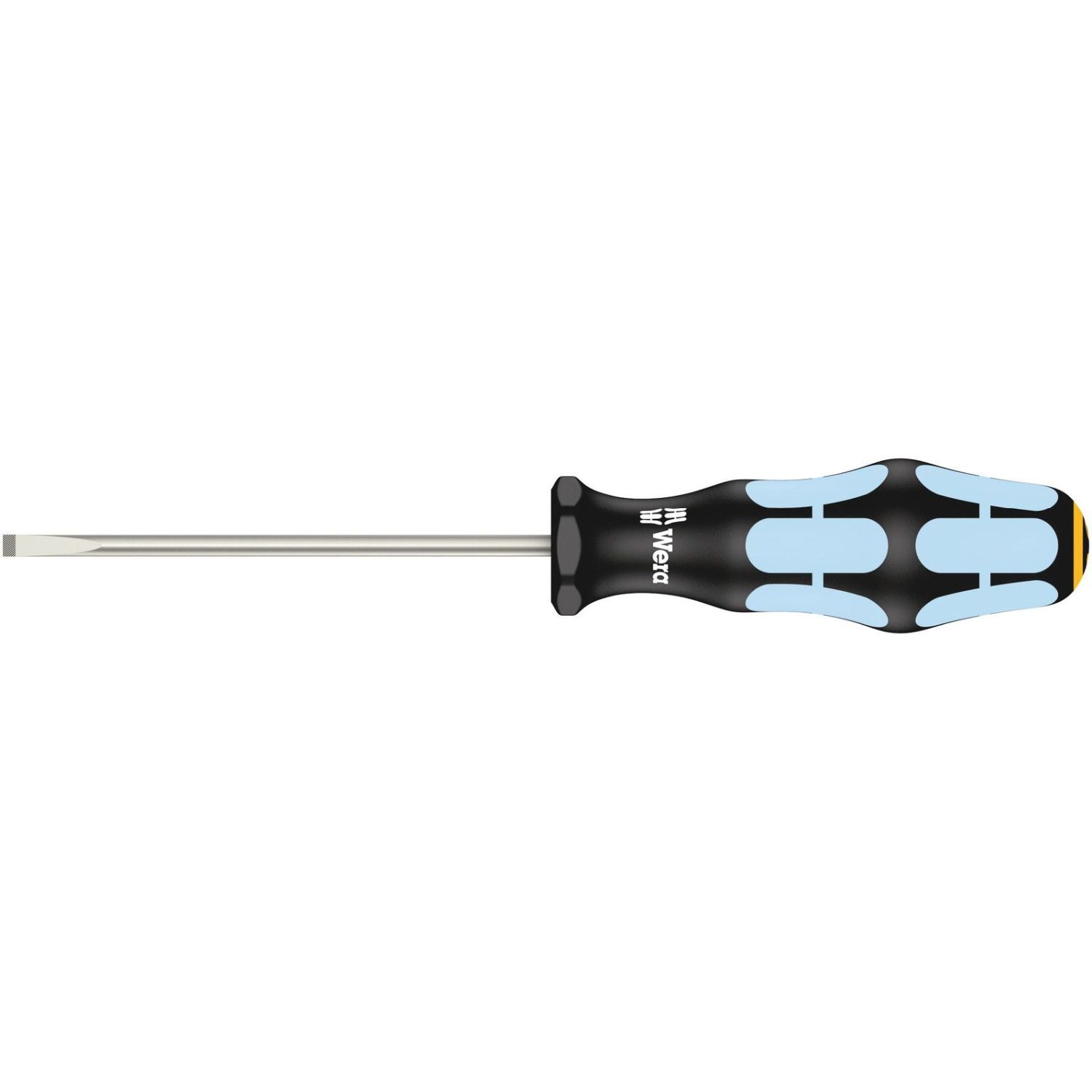 Wera 3335 Screwdriver For Slotted Screws, Stainless, 0.5x3x80-mm.