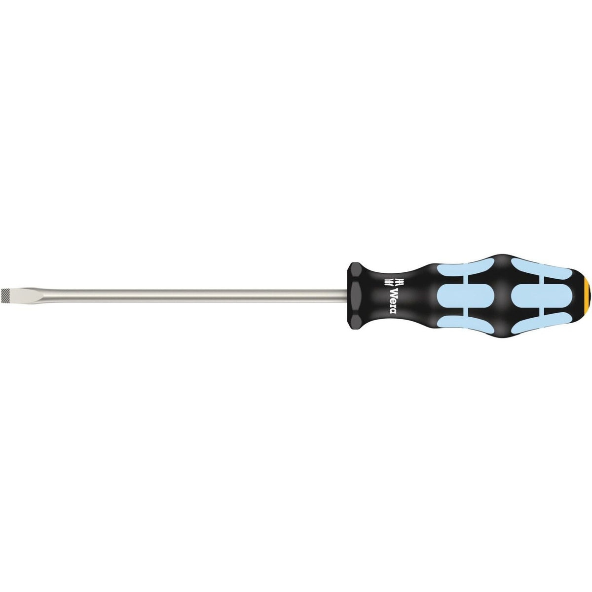 Wera 3334 Screwdriver For Slotted Screws, Stainless, 1.2x6.5x150-mm.