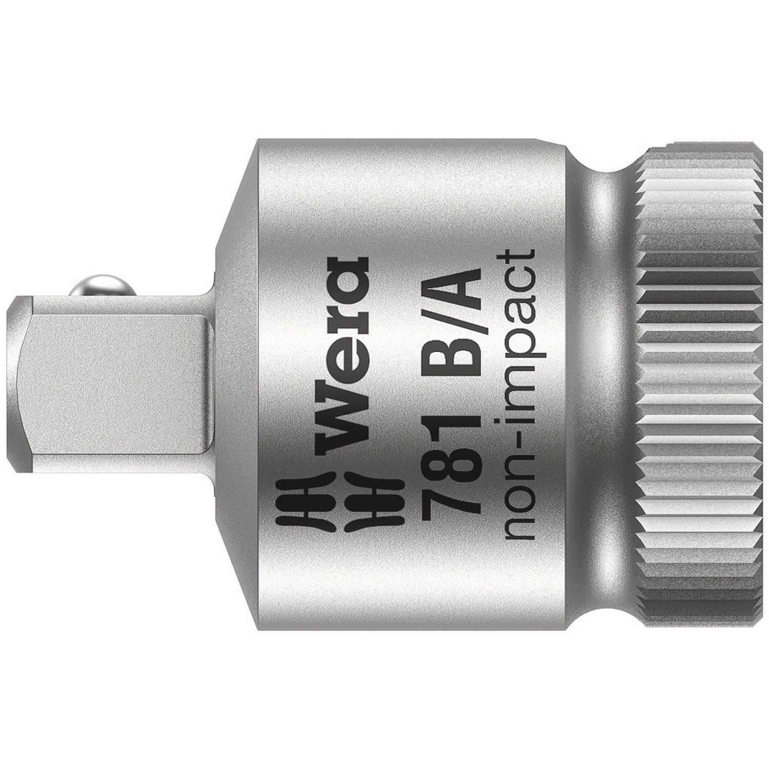 Wera 781 B 3/8-in. Connection Parts, 781 B/Cx1/2x36-mm.x3/8"