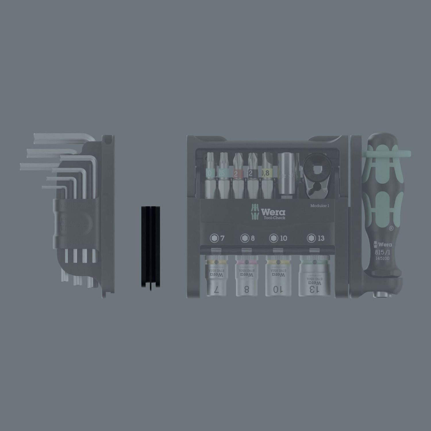 Wera Tool-Check Modular Set 1, 50-Pieces