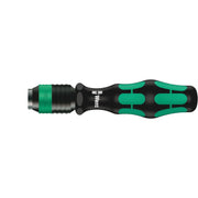 Wera 813 R Bitholding Screwdriver With Rapidaptor Quick-Release Chuck, 1/4-in.x90-mm.