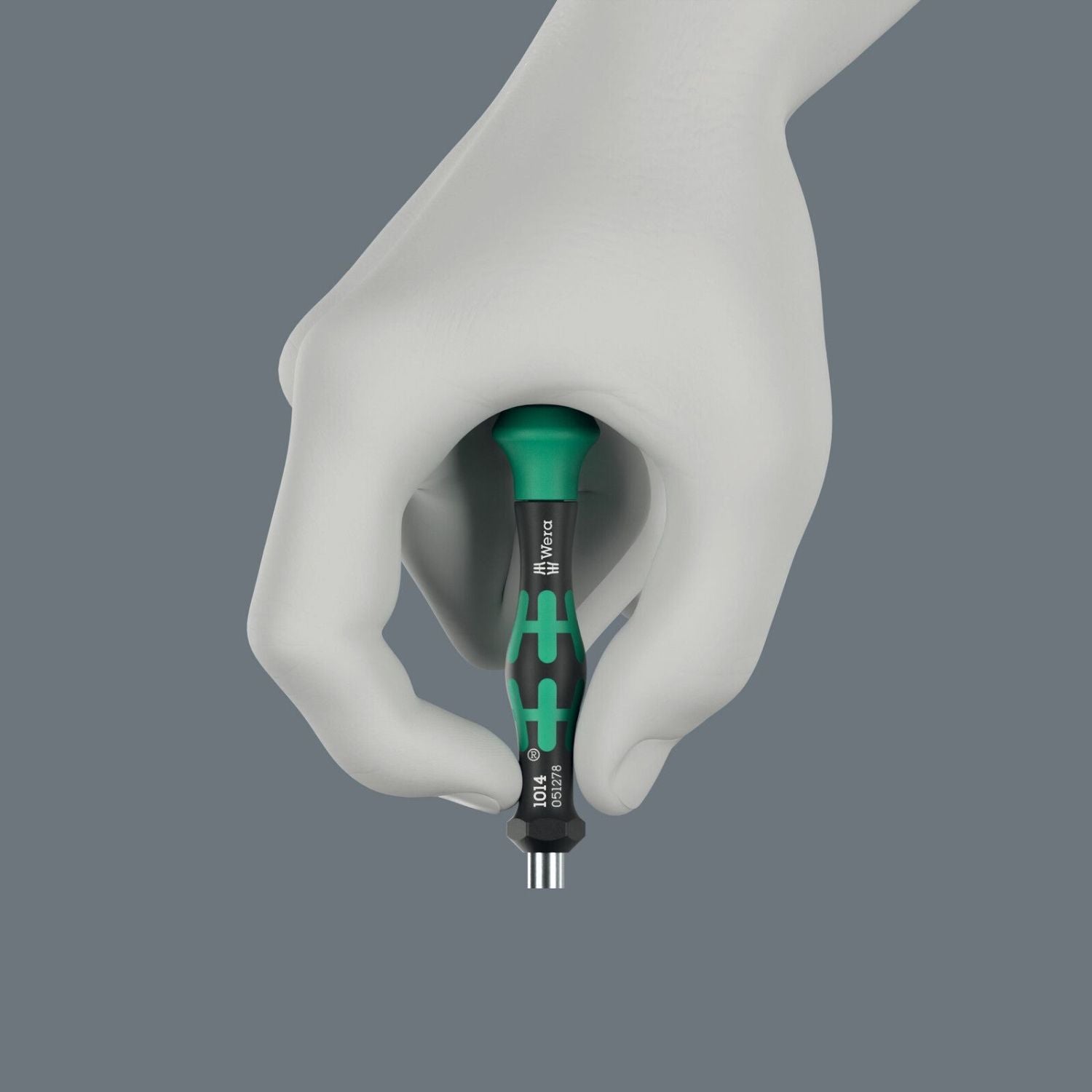 Wera 1014 Kraftform Micro Bitholding Screwdriver, 4x80-mm.