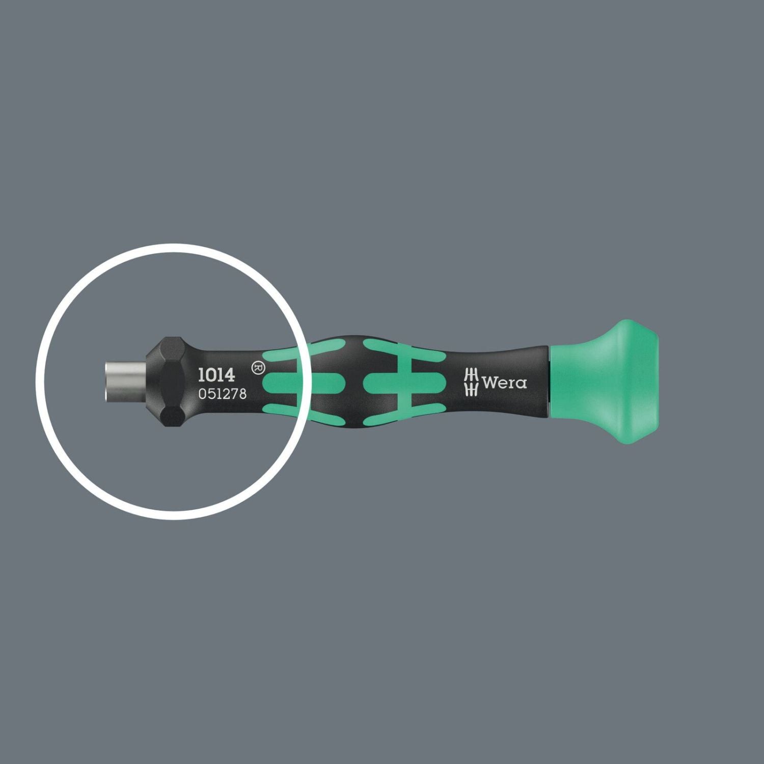 Wera 1014 Kraftform Micro Bitholding Screwdriver, 4x80-mm.
