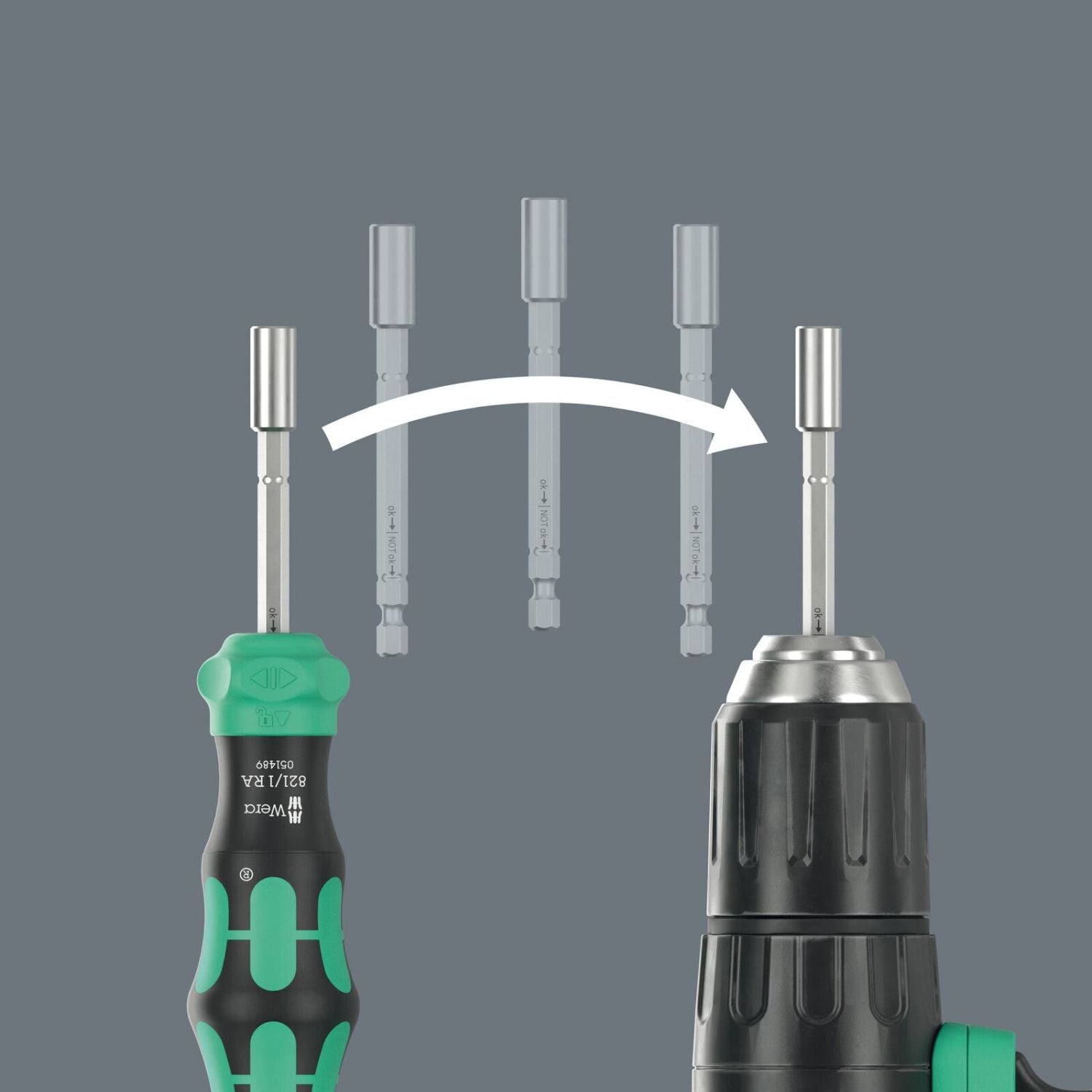Wera Kraftform Kompakt 28 Ra 1, 6-Pieces
