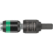 Wera 889/4/1 F Rapidaptor Free-Running Bit Holder For Torque Screwdrivers With Pistol Handle, 1/4-in.x64-mm.