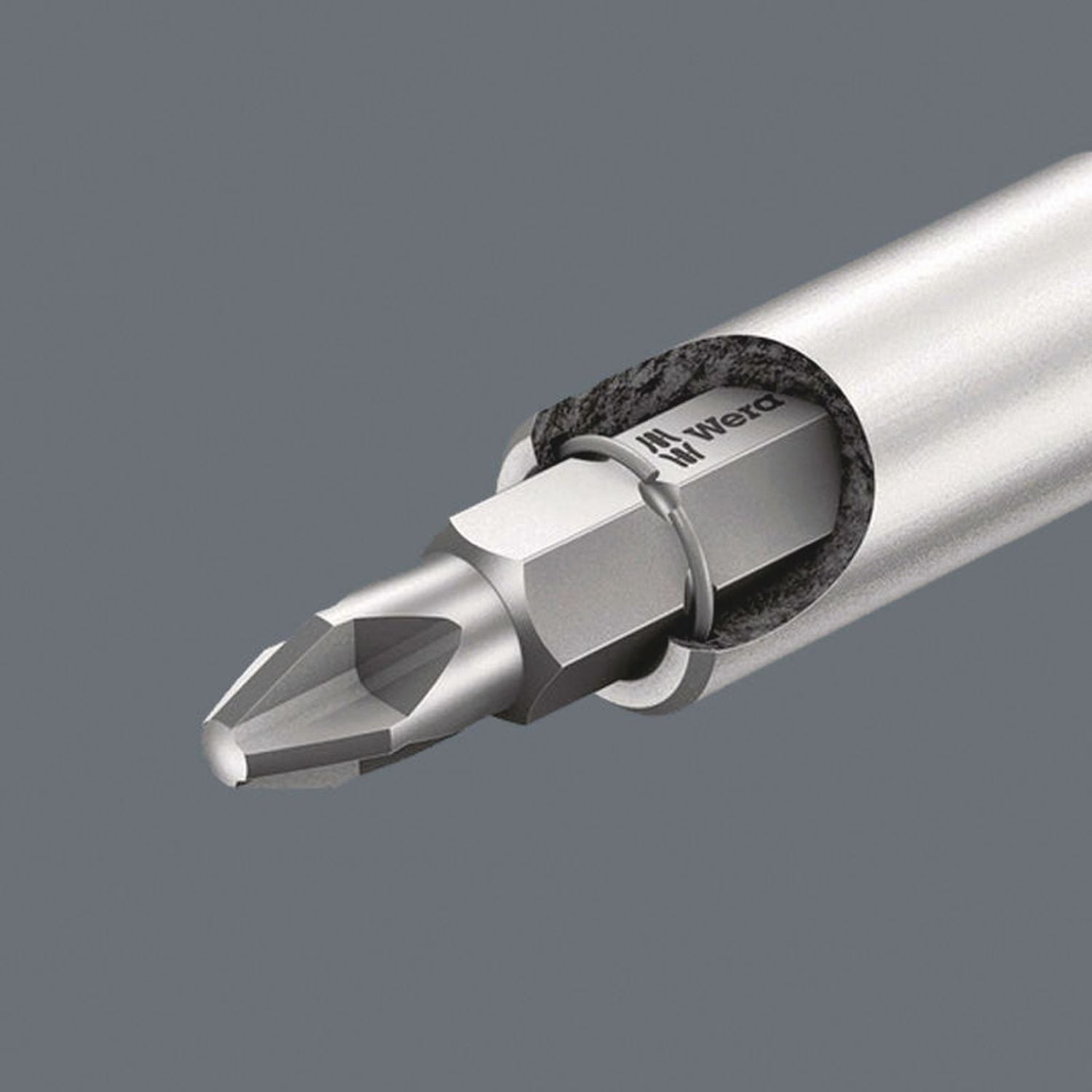 Wera 890/4/1 Universal Bit Holder, 1/4-in.x57-mm.