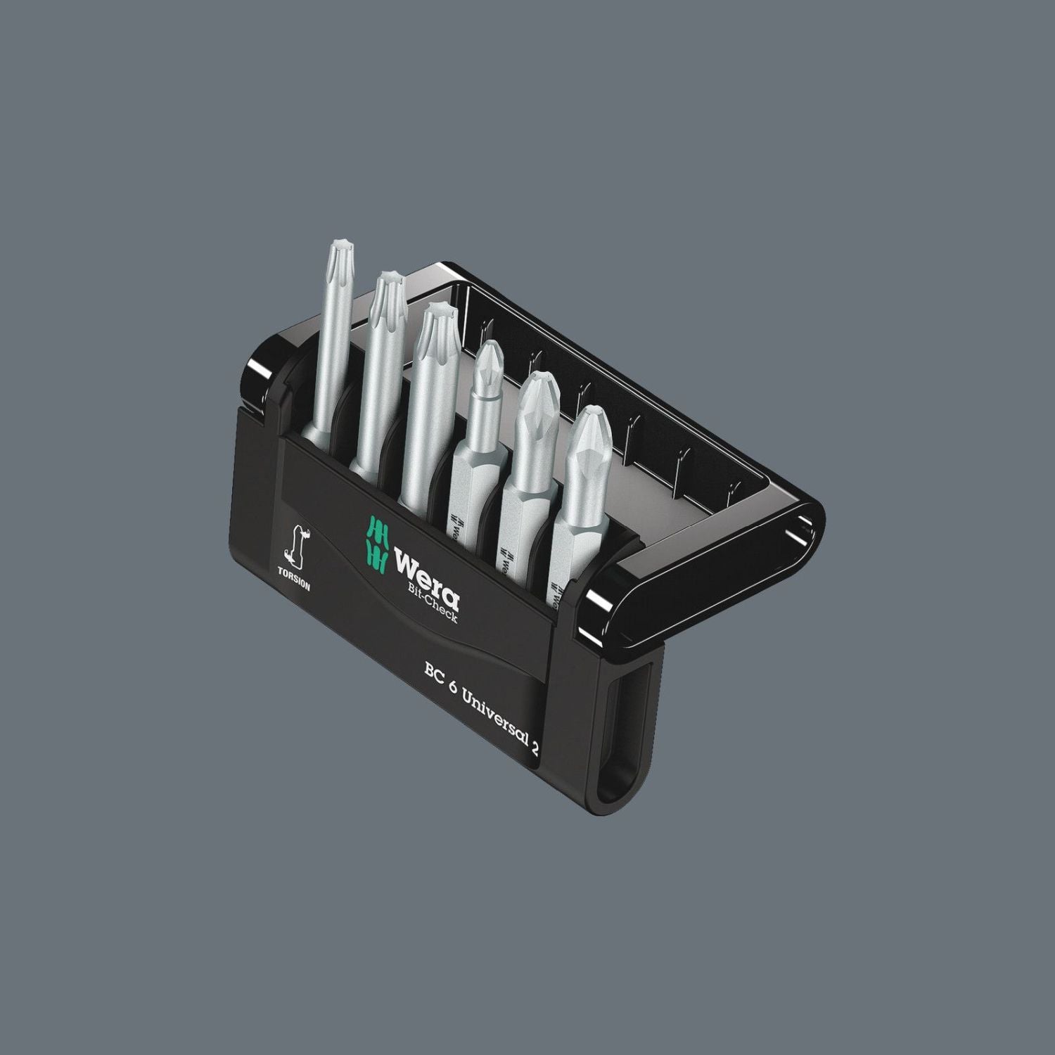 Wera Bit-Check 6 V Universal 1, 6-Pieces