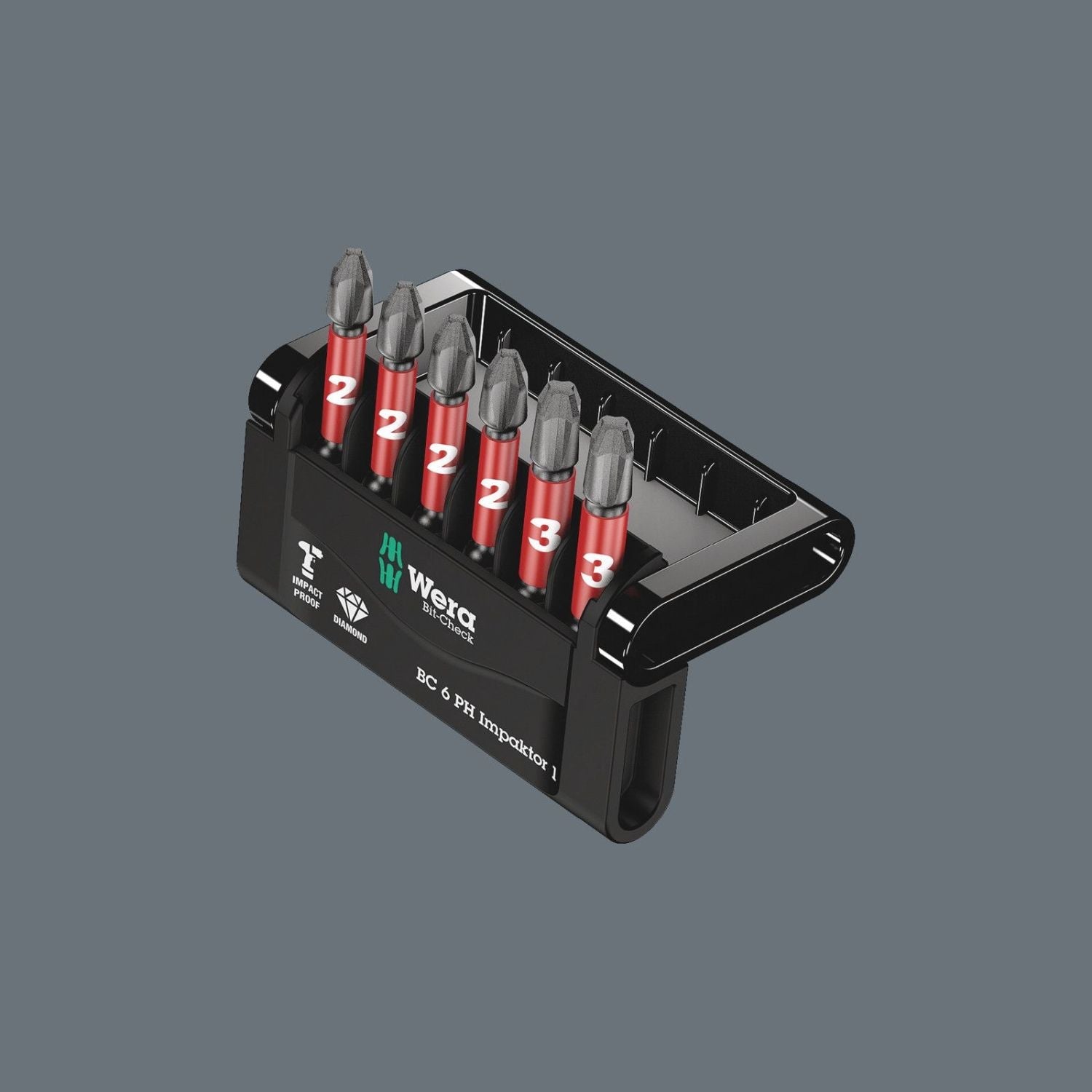 Wera Bit-Check 6 Ph Impaktor 1, 6-Pieces
