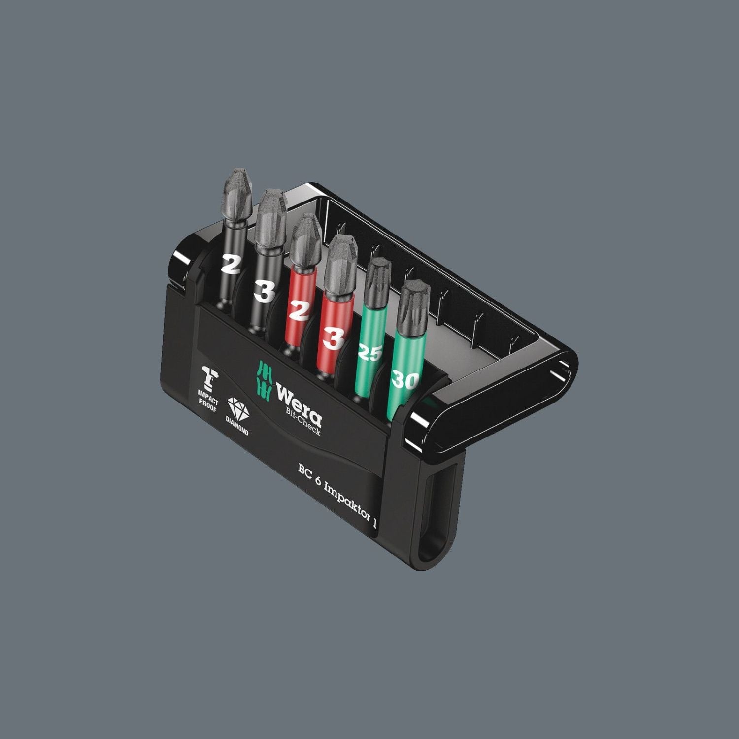 Wera Bit-Check 6 Impaktor 1, 6-Pieces