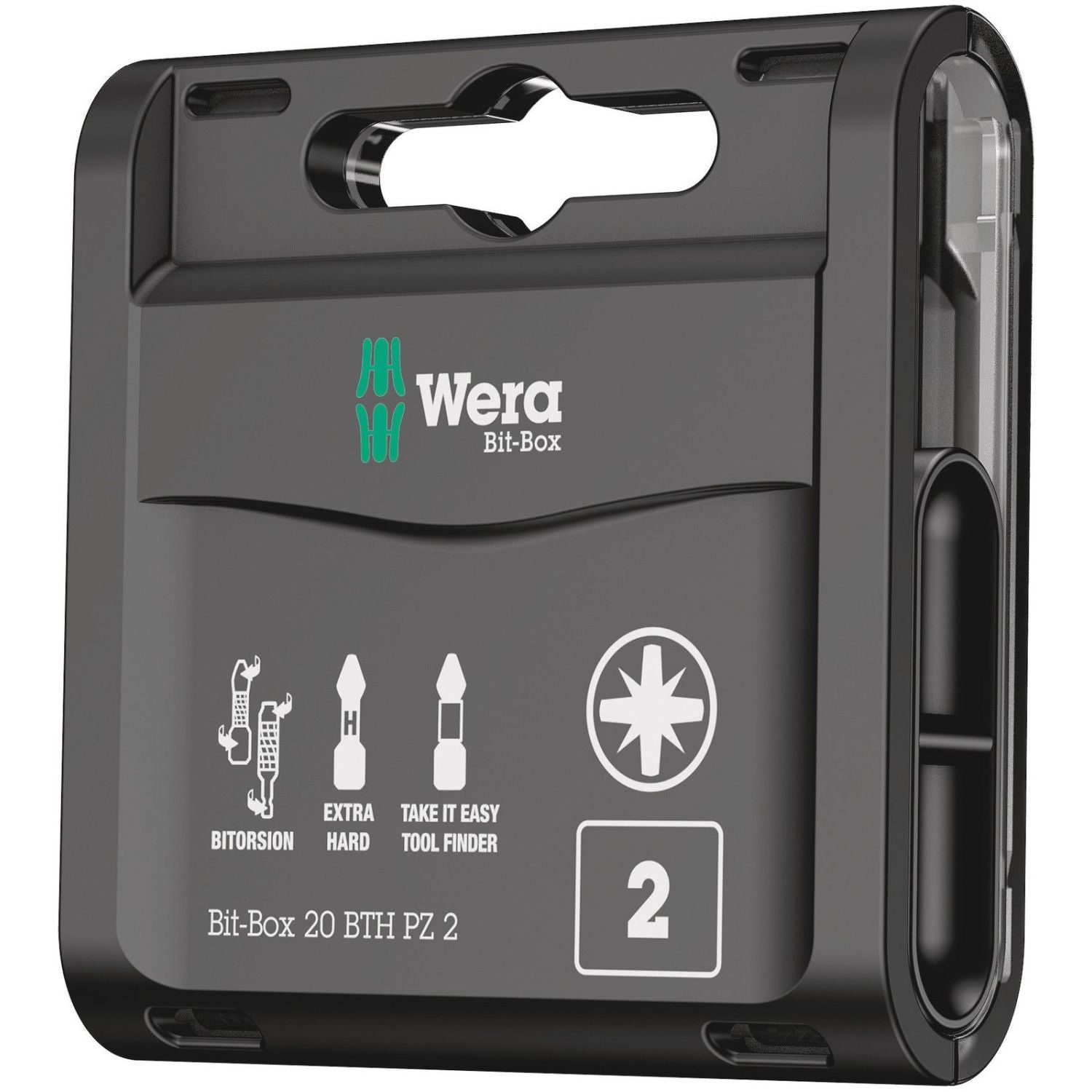 Wera Bit-Box 20 Bth Pz, Pz 2x25-mm., 20-Pieces
