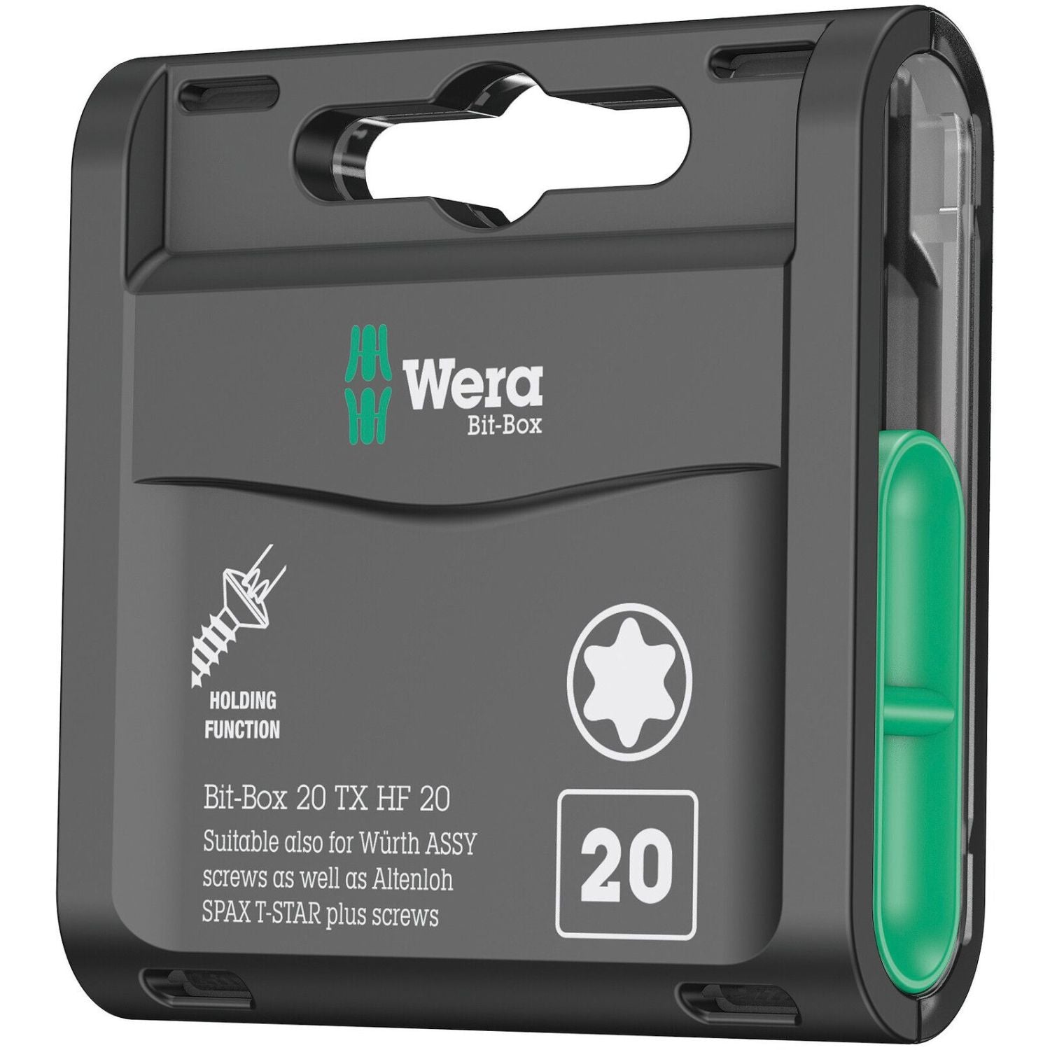 Wera Bit-Box 20 Torx Hf, Torx 20x25-mm., 20-Pieces