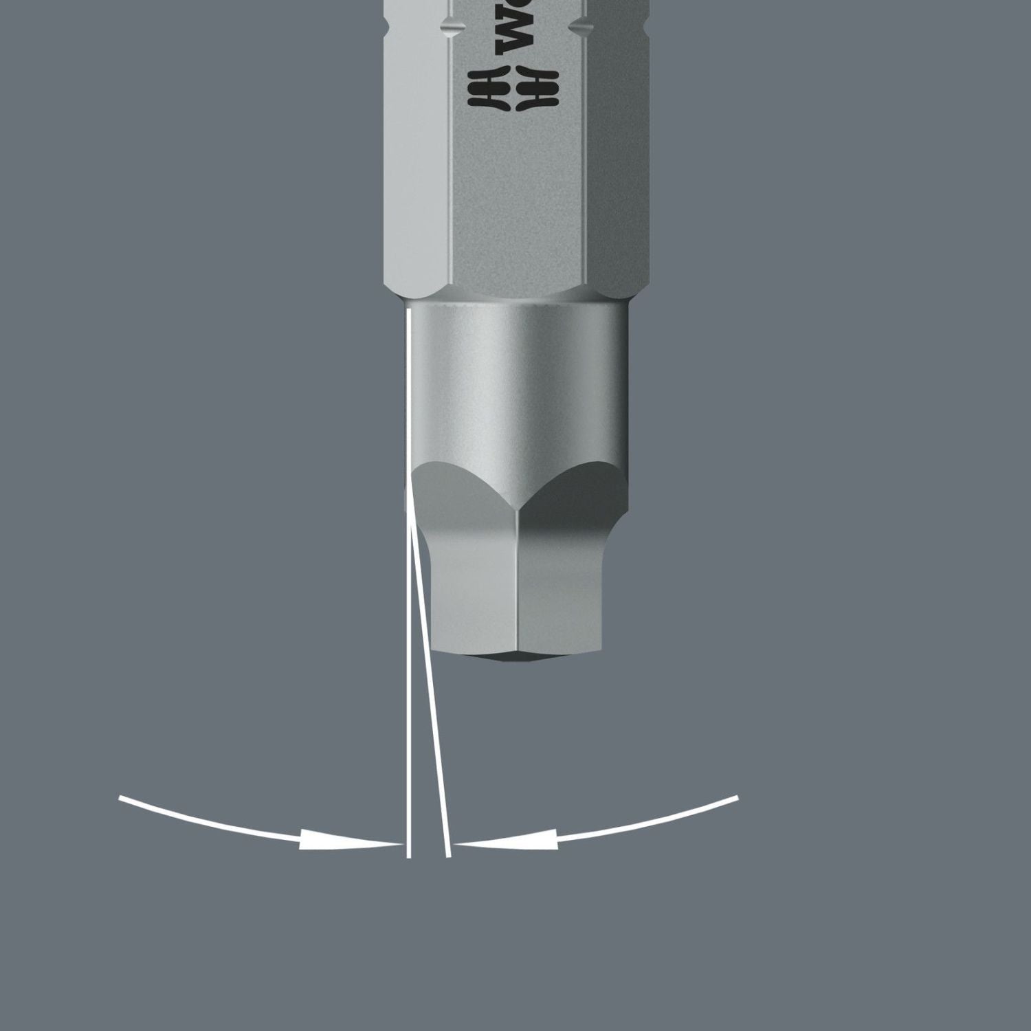 Wera Bit-Box 20 V Robertson, # 2x25-mm., 20-Pieces