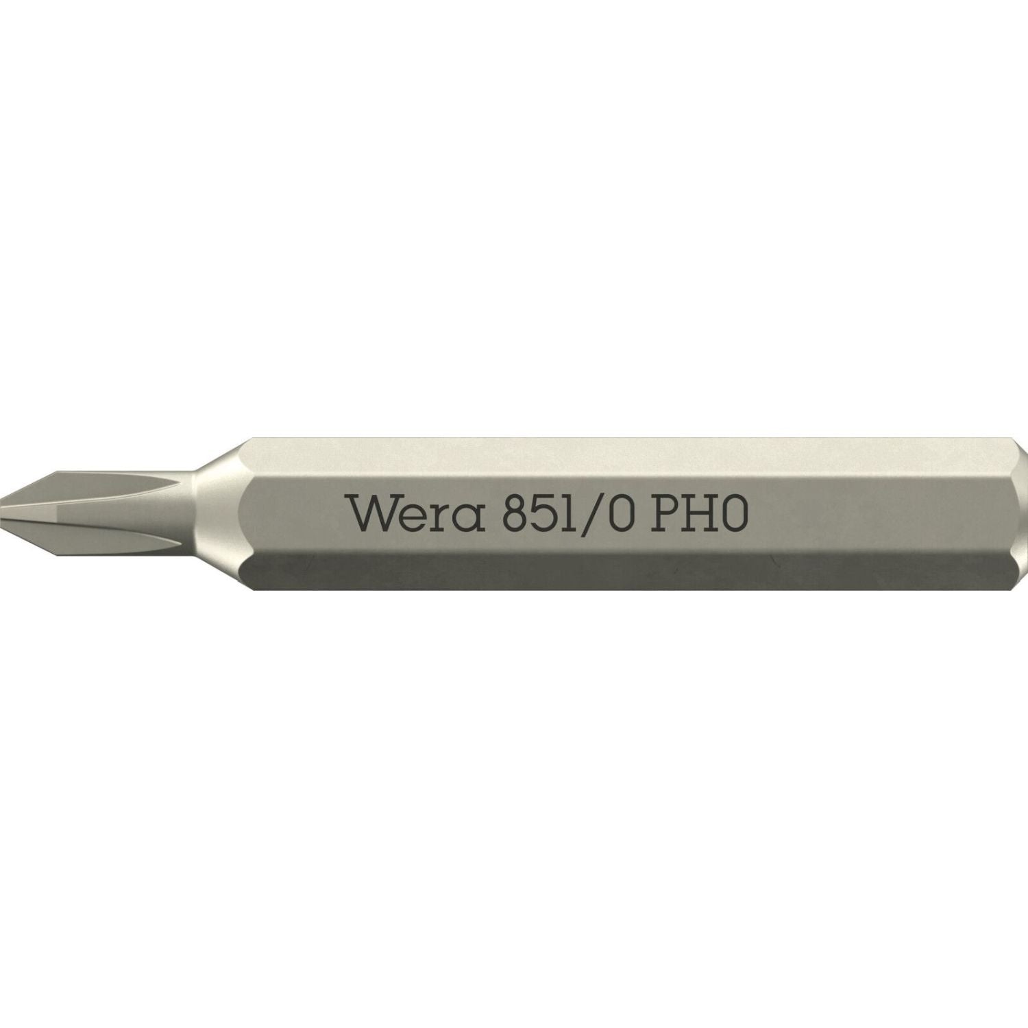Wera 851/0 Micro Bit For Phillips Screws, Ph 00x30-mm.