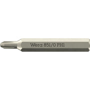 Wera 851/0 Micro Bit For Phillips Screws, Ph 1x30-mm.