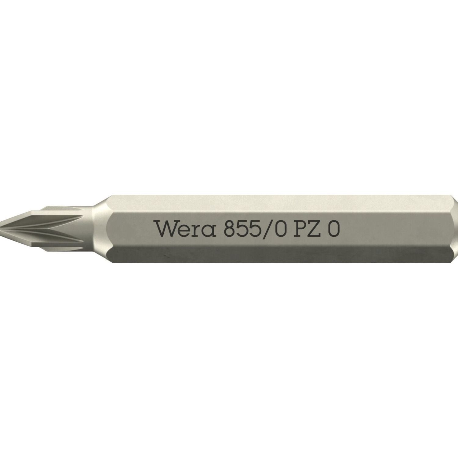 Wera 855/0 Micro Bit Suitable For Pozidriv Screws, Pz 0x30-mm.