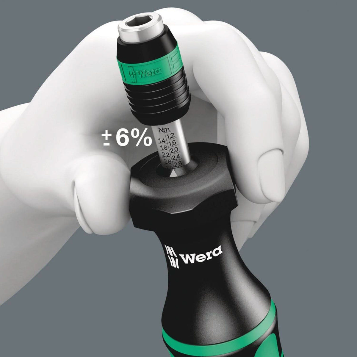 Wera Kraftform Kompakt 60 Torque 1.2 - 3.0 Nm, 17-Pieces