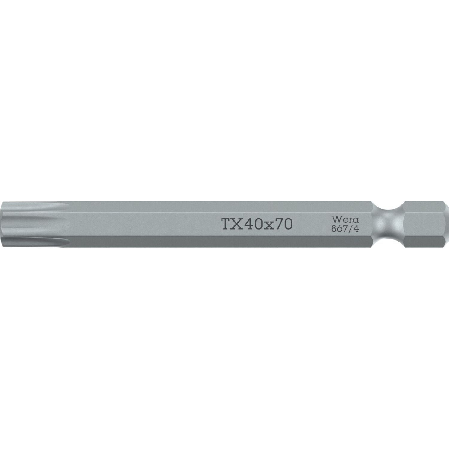 Wera 867/4 Z Torx Bit, Torx 15x70-mm.