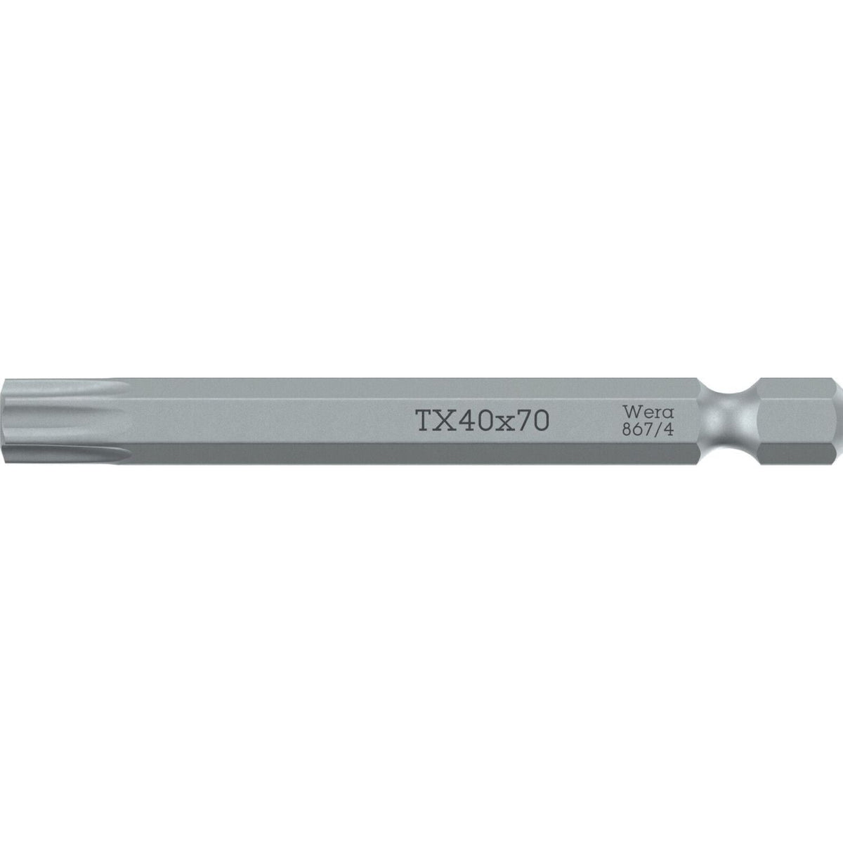 Wera 867/4 Z Torx Bit, Torx 40x70-mm.