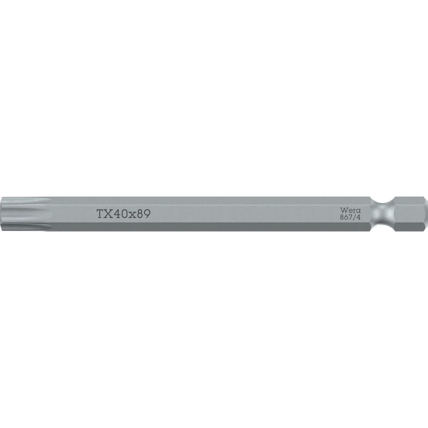 Wera 867/4 Z Torx Bit, Torx 40x89-mm.