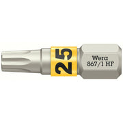 Wera 867/1 Torx Hf Bit With Holding Function, Torx 25x25-mm.