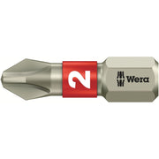 Wera 3851/1 Ts Bit, Stainless, Ph 2x25-mm.