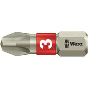 Wera 3851/1 Ts Bit, Stainless, Ph 3x25-mm.