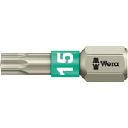 Wera 3867/1 Ts Torx Bit, Stainless, Torx 15x25-mm.