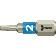 Wera 3840/1 Ts Bit, Stainless, 2x25-mm.