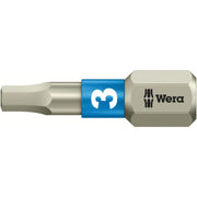 Wera 3840/1 Ts Bit, Stainless, 3x25-mm.