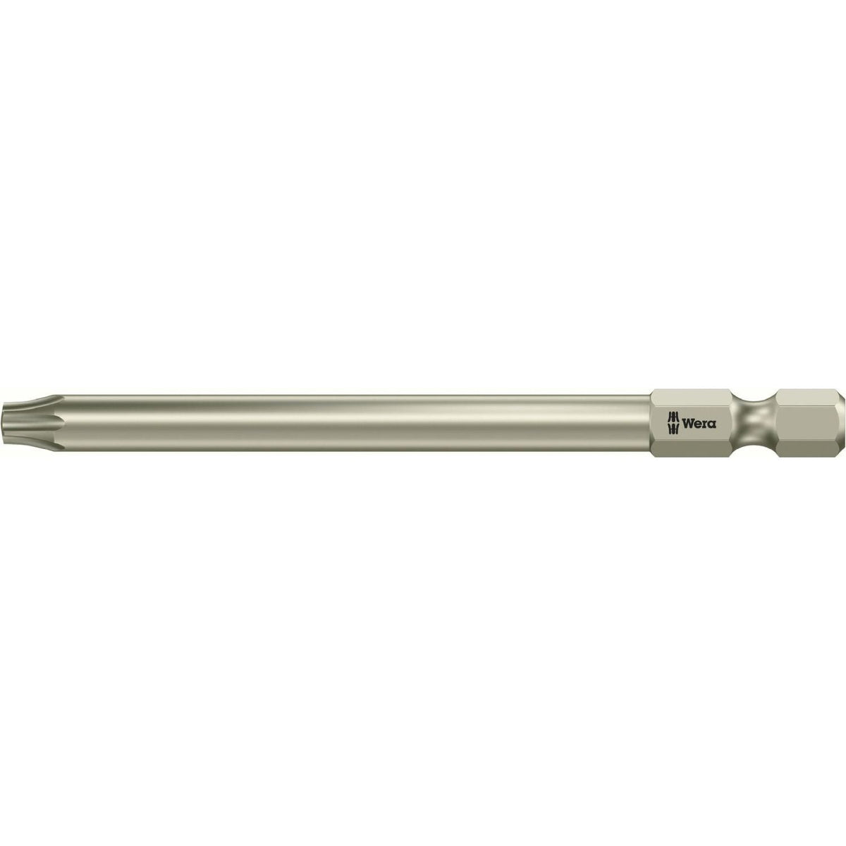 Wera 3867/4 Torx Bo Bit With Bore Hole, Stainless, Torx 10x89-mm.