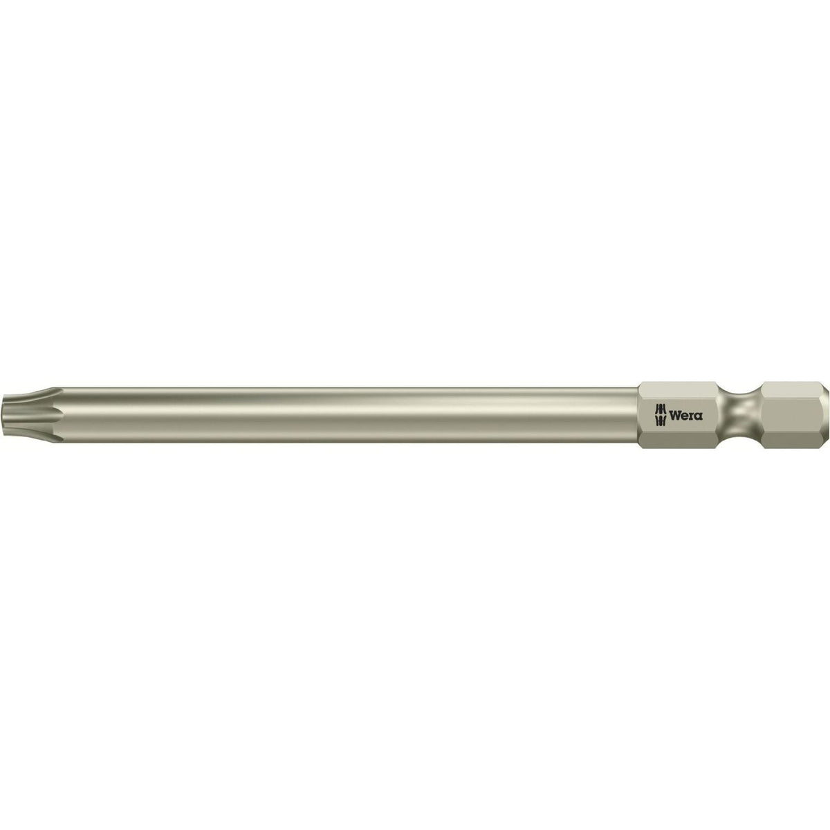Wera 3867/4 Torx Bo Bit With Bore Hole, Stainless, Torx 25x89-mm.